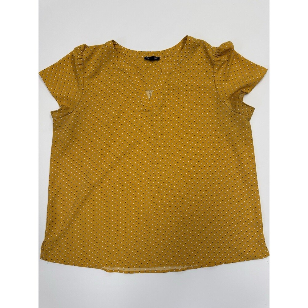 Hilary Radley XL Women's Top, Black, White, Yellow And Navy - 4 Pack - Picture 9 of 9